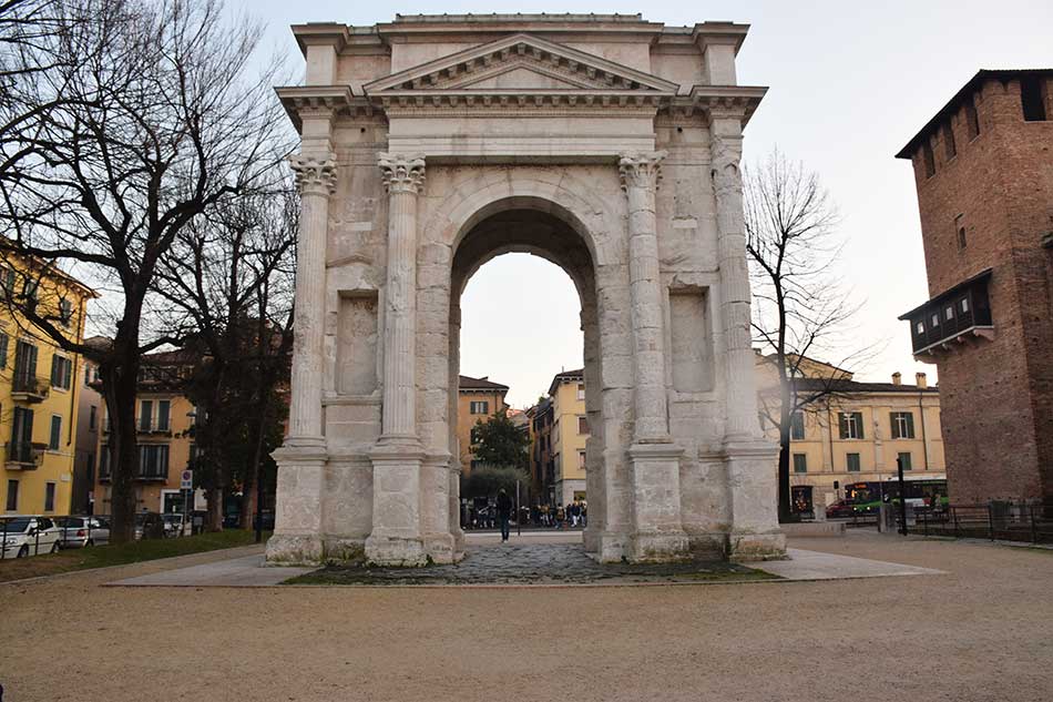 Arrivare Arco dei Gavi Verona