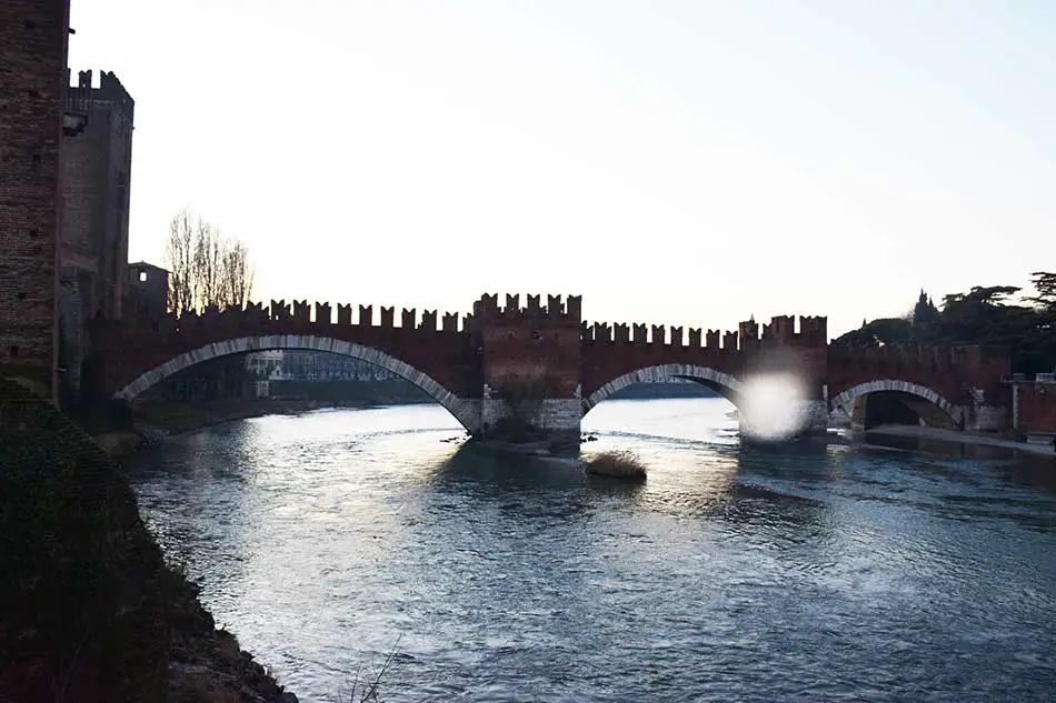 Arrivare Ponte di Castelvecchio Verona
